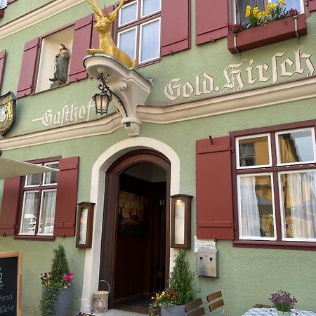 Goldner Hirsch Hotel Dinkelsbühl Екстериор снимка